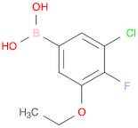 3-Chloro-5-ethoxy-4-fluorophenylboronic acid