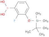 3-(t-Butyldimethylsilyloxy)-2-fluorophenylboronic acid