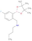 2-(N-Butylaminomethyl-5-fluorophenylboronic acid, pinacol ester