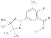 4-Bromo-3-methyl-5-(methoxycarbonyl)phenylboronic acid, pinacol ester