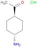 1-[rac-(1r,4r)-4-aminocyclohexyl]ethan-1-one hydrochloride, trans