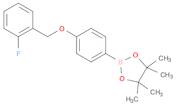 1,3,2-Dioxaborolane, 2-[4-[(2-fluorophenyl)methoxy]phenyl]-4,4,5,5-tetramethyl-