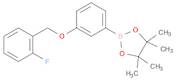 1,3,2-Dioxaborolane, 2-[3-[(2-fluorophenyl)methoxy]phenyl]-4,4,5,5-tetramethyl-