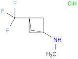 N-methyl-3-(trifluoromethyl)bicyclo[1.1.1]pentan-1-amine;hydrochloride