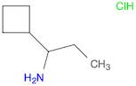 1-cyclobutylpropan-1-amine hydrochloride