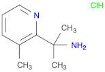 2-(3-Methylpyridin-2-yl)propan-2-amine hydrochloride