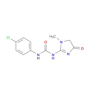1-(4-Chlorophenyl)-3-(1-methyl-4-oxo-4,5-dihydro-1h-imidazol-2-yl)urea