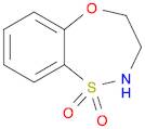 3,4-dihydro-2H-benzo[b][1,4,5]oxathiazepine 1,1-dioxide