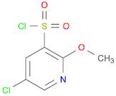 5-chloro-2-methoxypyridine-3-sulfonyl chloride