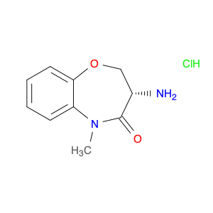 (3S)-3-amino-5-methyl-2,3,4,5-tetrahydro-1,5-benzoxazepin-4-one hydrochloride