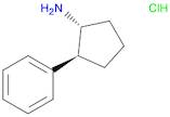 rac-(1R,2S)-2-phenylcyclopentan-1-amine hydrochloride, trans