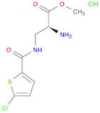 methyl (2S)-2-amino-3-[(5-chlorothiophen-2-yl)formamido]propanoate hydrochloride