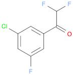 1-(3-chloro-5-fluorophenyl)-2,2-difluoroethan-1-one