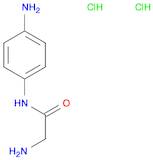 2-amino-N-(4-aminophenyl)acetamide dihydrochloride