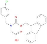 2-{[(4-chlorophenyl)methyl]({[(9H-fluoren-9-yl)methoxy]carbonyl})amino}acetic acid