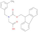 2-{[(9H-fluoren-9-ylmethoxy)carbonyl][(3-methylphenyl)methyl]amino}acetic acid