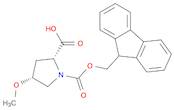 (2R,4R)-1-(((9H-Fluoren-9-yl)methoxy)carbonyl)-4-methoxypyrrolidine-2-carboxylic acid