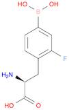 (2S)-2-amino-3-[4-(dihydroxyboranyl)-2-fluorophenyl]propanoic acid