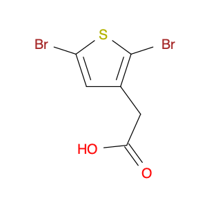 2-(2,5-Dibromothiophen-3-yl)acetic acid