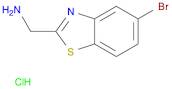 (5-bromo-1,3-benzothiazol-2-yl)methanamine hydrochloride