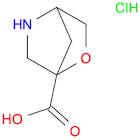 2-oxa-5-azabicyclo[2.2.1]heptane-1-carboxylic acid hydrochloride