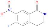 6-fluoro-7-nitro-3,4-dihydro-2H-isoquinolin-1-one