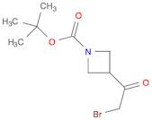 tert-butyl 3-(2-bromoacetyl)azetidine-1-carboxylate