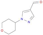 1-(Tetrahydro-2H-pyran-4-yl)-1H-pyrazole-4-carboxaldehyde