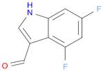 4,6-Difluoro-1H-indole-3-carbaldehyde