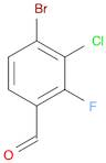 4-Bromo-3-chloro-2-fluorobenzaldehyde