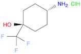 rac-(1r,4r)-4-amino-1-(trifluoromethyl)cyclohexan-1-ol hydrochloride