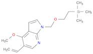 5-Ethenyl-4-methoxy-1-[[2-(trimethylsilyl)ethoxy]methyl]-1H-pyrrolo[2,3-b]pyridine