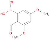 2-Formyl-3,5-dimethoxyphenylboronic acid