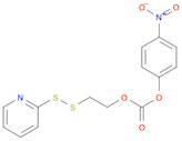 4-nitrophenyl 2-(pyridin-2-yldisulfanyl)ethyl carbonate