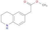 Methyl 2-(1,2,3,4-tetrahydroquinolin-6-yl)acetate