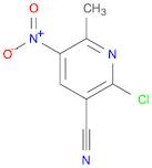 2-Chloro-6-methyl-5-nitronicotinonitrile