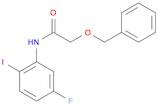 2-(Benzyloxy)-N-(5-fluoro-2-iodophenyl)acetamide