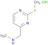 N-Methyl-1-(2-(methylthio)pyrimidin-4-yl)methanamine hydrochloride