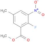 Methyl 2-fluoro-5-methyl-3-nitrobenzoate