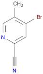 4-Bromo-5-methylpicolinonitrile