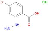 4-Bromo-2-hydrazinylbenzoic acid hydrochloride