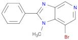 7-Bromo-1-methyl-2-phenyl-1H-imidazo[4,5-c]pyridine