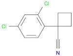 1-(2,4-Dichlorophenyl)cyclobutanecarbonitrile