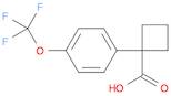 1-[4-(Trifluoromethoxy)phenyl]cyclobutanecarboxylic Acid