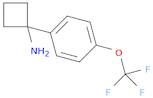 1-[4-(Trifluoromethoxy)phenyl]cyclobutanamine