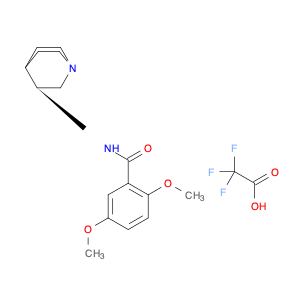 N-(3S)-1-Azabicyclo[2.2.2]oct-3-yl-2,5-dimethoxybenzamidetrifluoroacetate