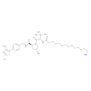 (S,R,S)-AHPC-PEG4-NH2 (hydrochloride)