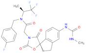 (1R)-N-[(4-Fluorophenyl)methyl]-2,3-dihydro-5-[[(methylamino)carbonyl]amino]-2',4'-dioxo-N-[(1S)...