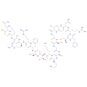 L-Glutamine,L-seryl-L-phenylalanyl-L-arginyl-L-asparaginylglycyl-L-valylglycyl-L-serylglycyl-L-ala…