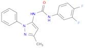 1-(3,4-Difluorophenyl)-3-(3-methyl-1-phenyl-1H-pyrazol-5-yl)urea